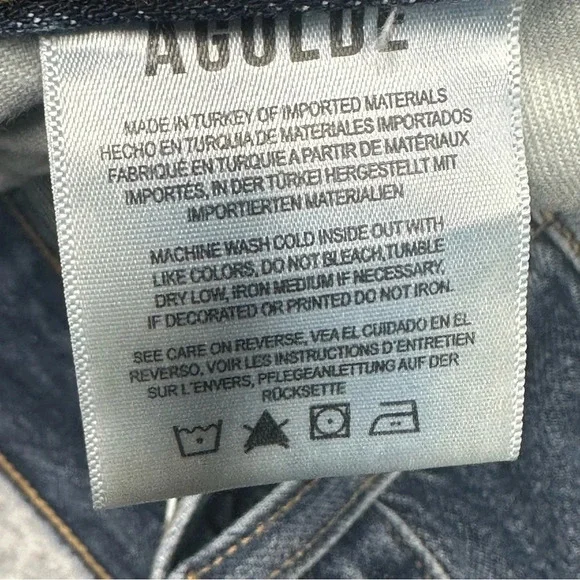 AGOLDE Valeria Oversized High-Rise Jeans Sz: 30